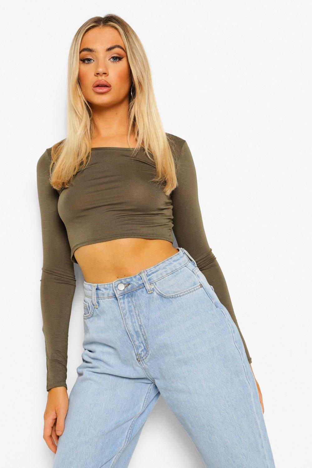 X-Future Womens Pullover Slim Hoodie Long Sleeve Crop Top Sweatshirt Tops 